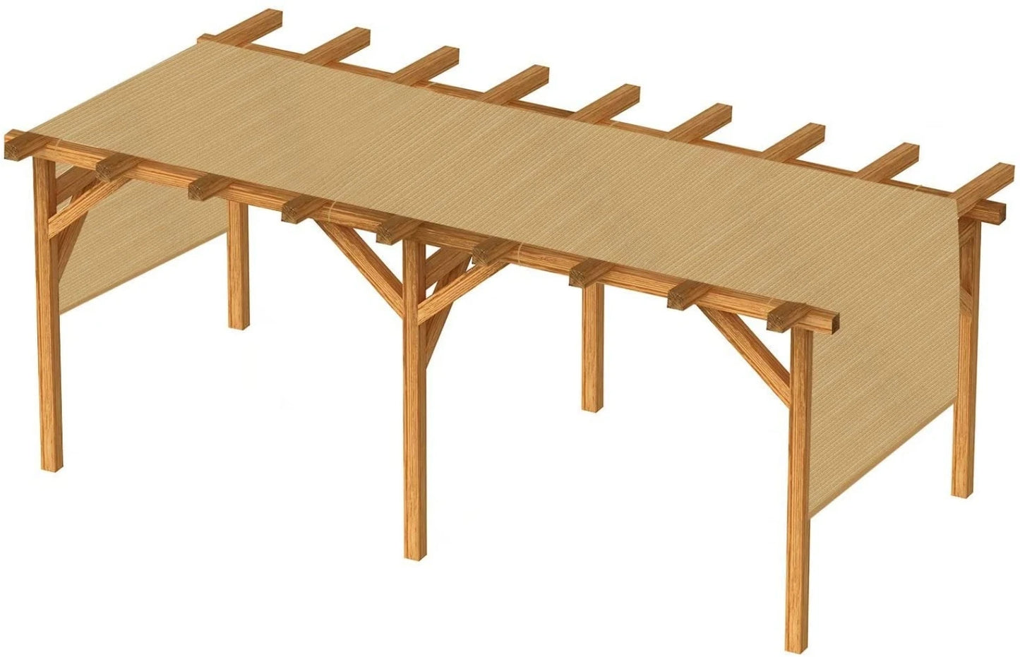 Jiangsu Outdoor Pergola Shade Canopy Privacy Screen Panel