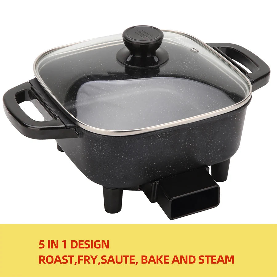 Hign-Concerned Electric Frying Pan Nonstick Hot Pot