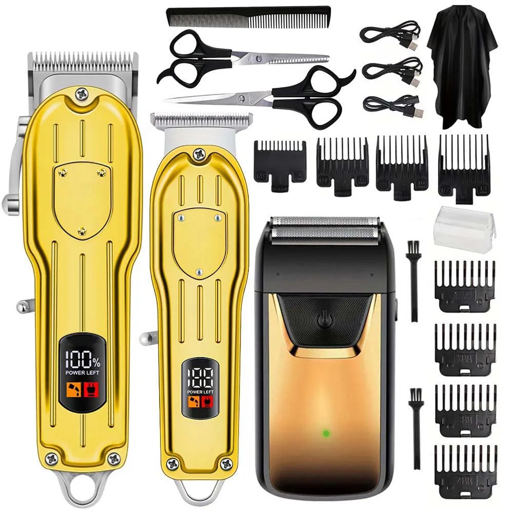 Shuyu Professional Cordless Hair Clipper And Shaver Kit