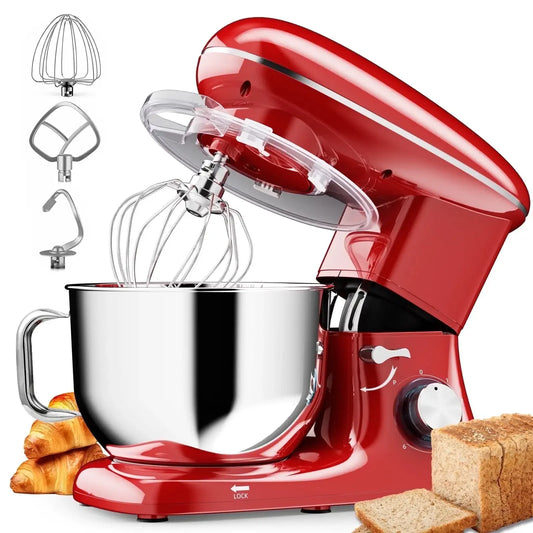 SZRSTH Electric Stand Mixer 3 In 1 Dough Beater Whisk