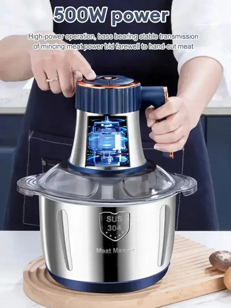 Balashov Electric Meat Grinder 304 Stainless Steel Model