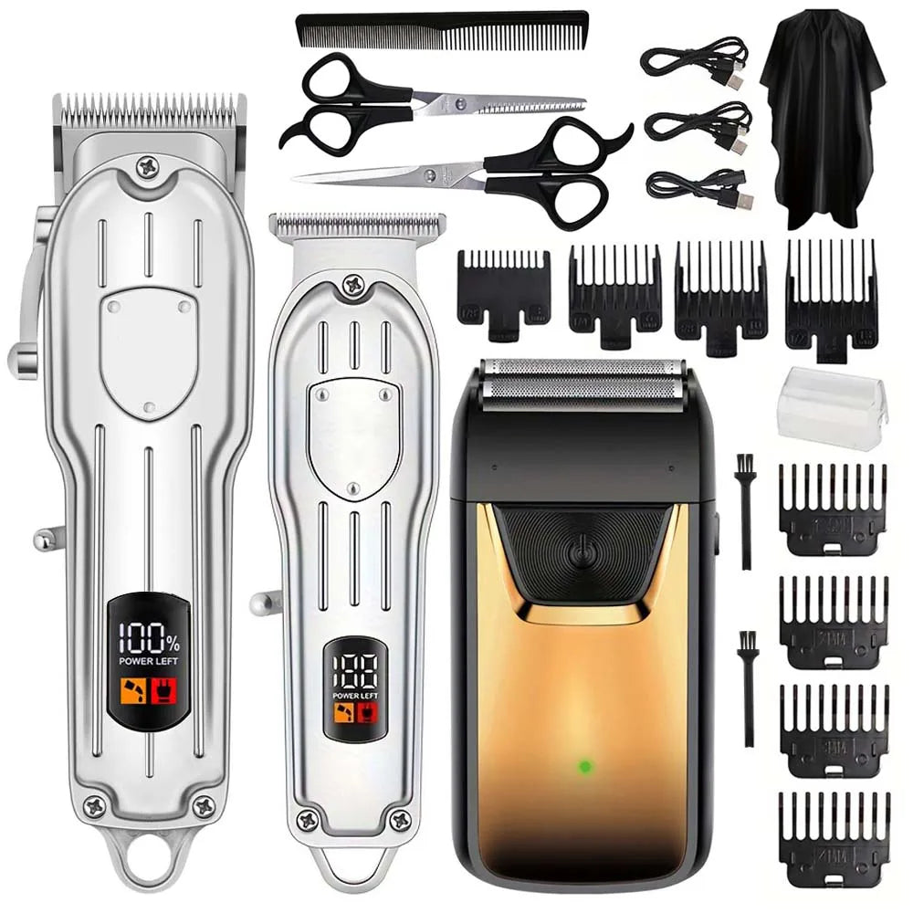 Shuyu Professional Cordless Hair Clipper And Shaver Kit