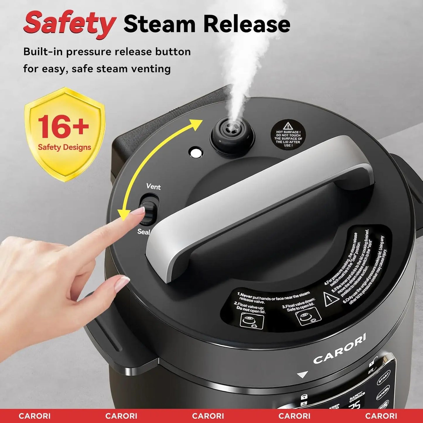 Iosn 9 In 1 Electric Pressure Cooker Programmable Digital