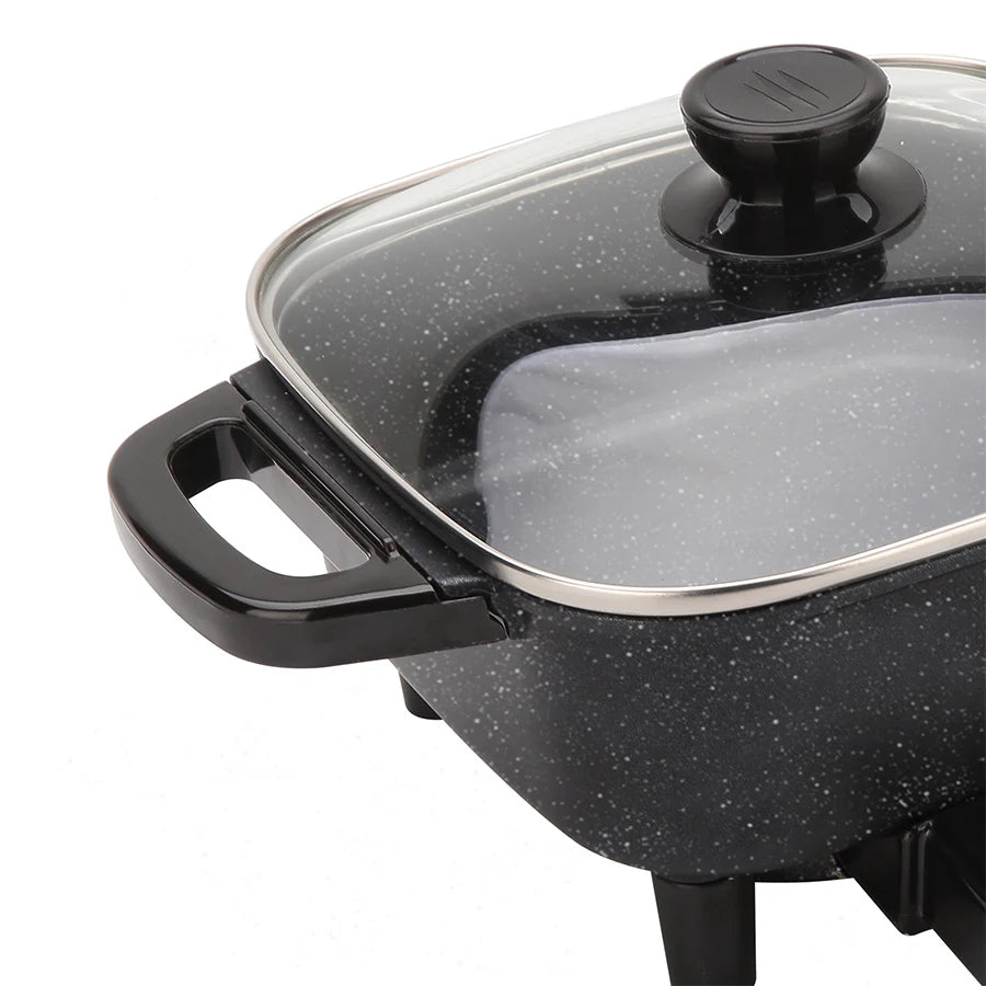 Hign-Concerned Electric Frying Pan Nonstick Hot Pot