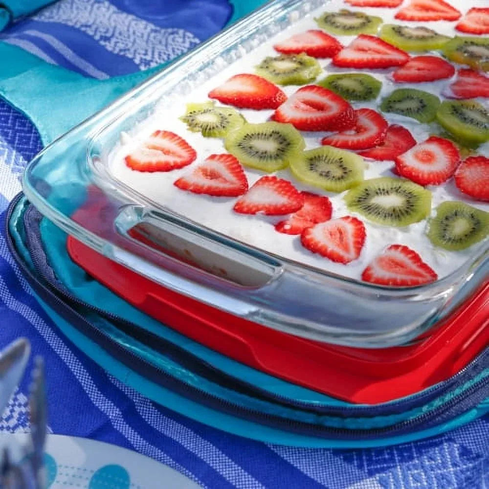 Hign Concerned Glass Baking Dish Set With Secure Lids