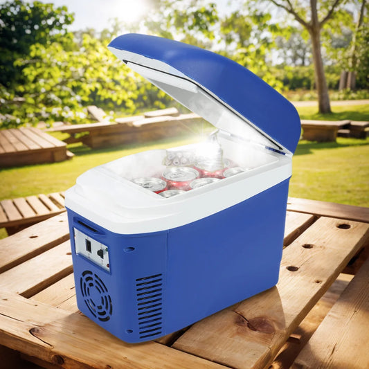 IceBlue Portable Mini Fridge Dual Use Home Car Cooler
