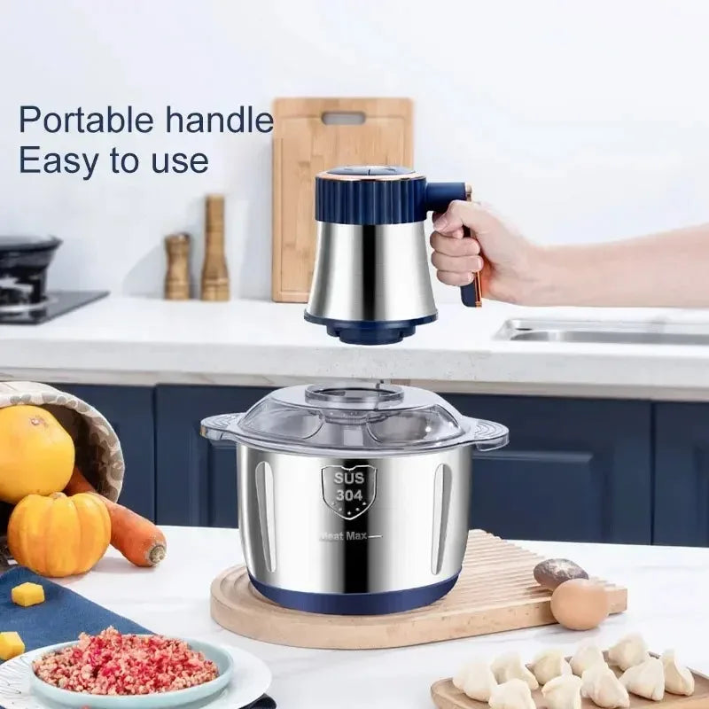 Balashov Electric Meat Grinder 304 Stainless Steel Model