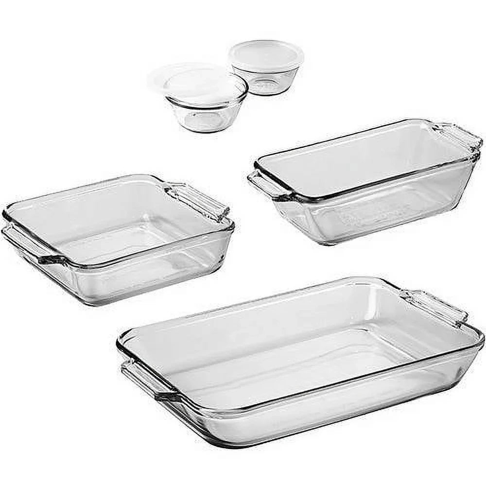 Hign Concerned Glass Bakeware Set For Oven Cooking Everyday