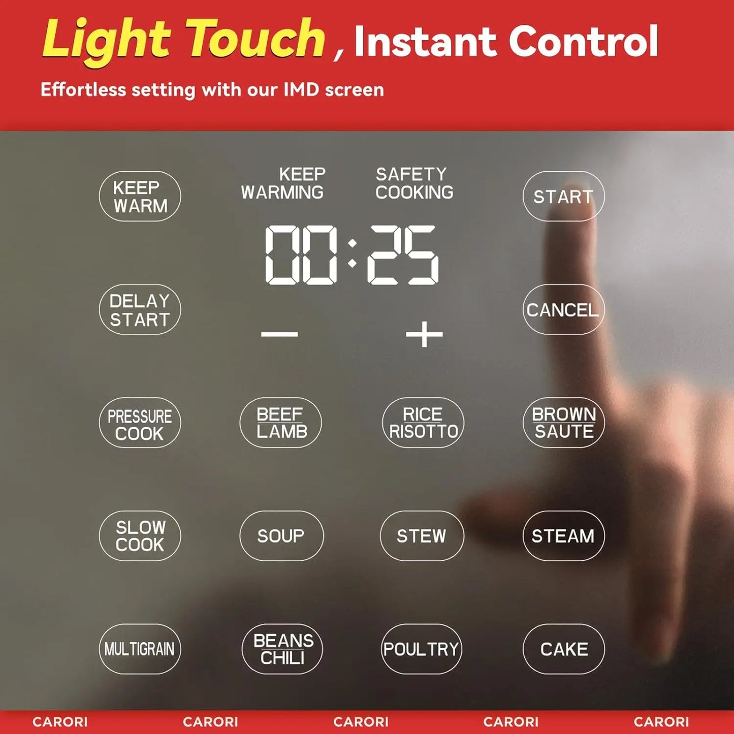 Iosn 9 In 1 Electric Pressure Cooker Programmable Digital