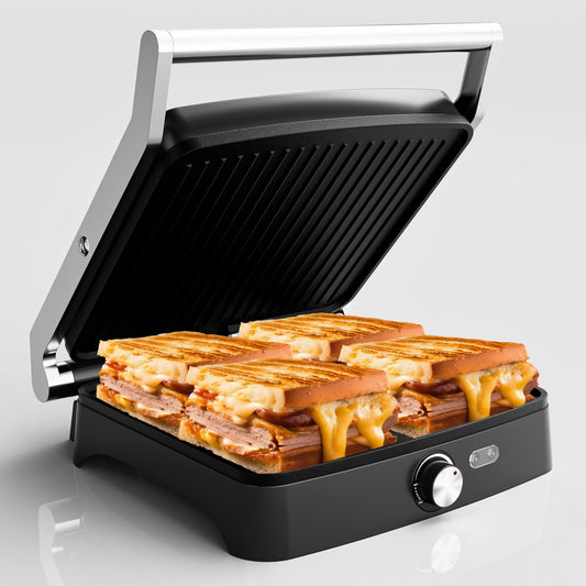 CACHOO Panini Press Grill Indoor Sandwich Maker Nonstick