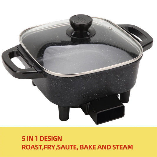 Hign-Concerned Electric Frying Pan Nonstick Hot Pot