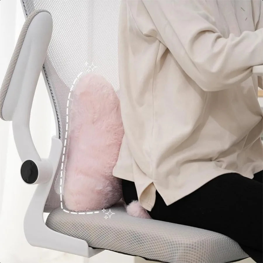 Guangdong Plush Bow Pillow Cute Aesthetic Car Sofa Backrest